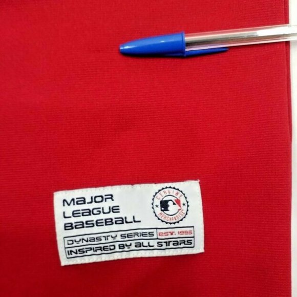 Dynasty St. Louis Cardinals MLB Short Sleeve Red Jersey Shirt Mens Large 42-44 - Picture 9 of 9